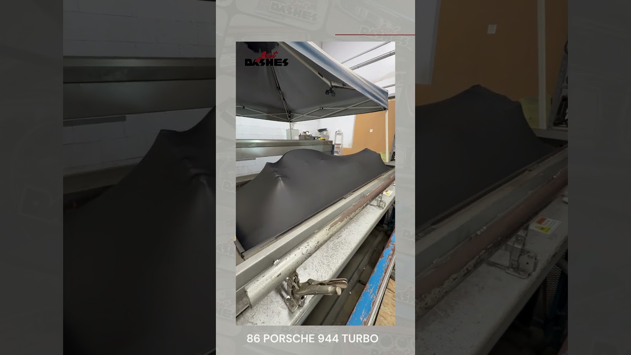 86 Porsche 944 Turbo Getting Vacuum Formed