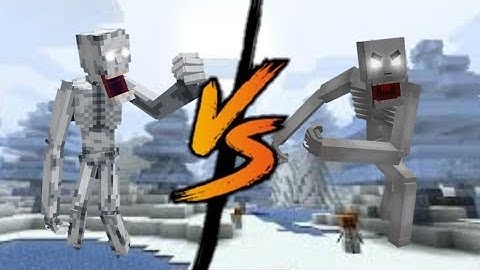 SCP BATTLE/ 096 V3 vs 096 V3.1 /Minecraft Addons