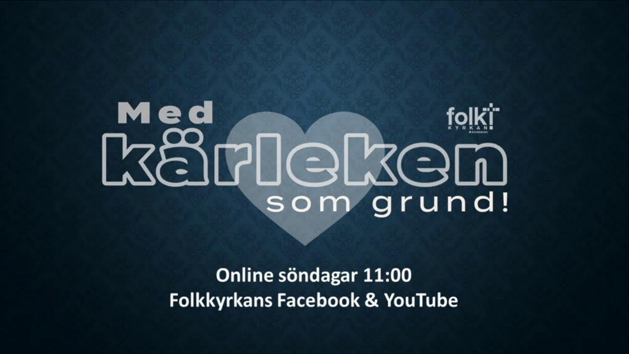 Livestream från Folkkyrkan Sölvesborg