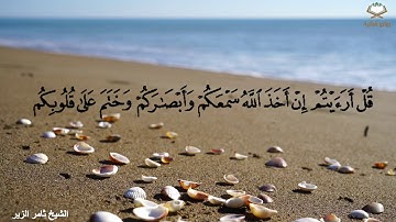 (قُل أَرَأَيْتَكُمْ إِن أَتَاكُم عَذَاب الله بَغْتَةً أَوْ جَهْرَةً ) تلاوة رائعة للشيخ ثامر الزير