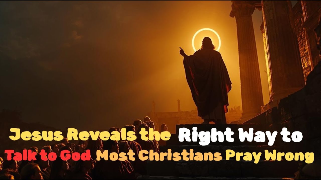 Jesus Reveals the Right Way to Talk to God Most Christians Pray Wrong ...