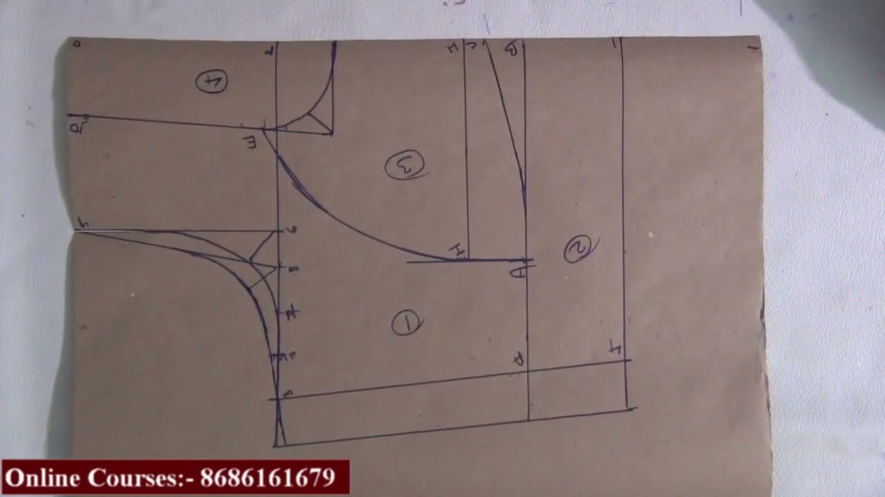 katori blouse Complete cutting with all tips