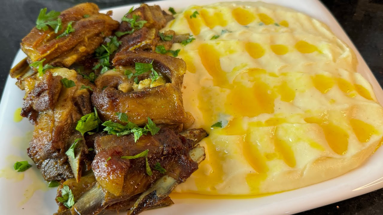 لحسو الطبسي من البنة😋لابيري تاع المطاعم بطريقة سهلة تجي بزاف بنينة مع لحم محمر في الكوكوطة طايب زبدة