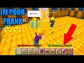 I'm poor pranks🤫🤫 party trade  my real rich🤑 in Sky block (Blockman go)