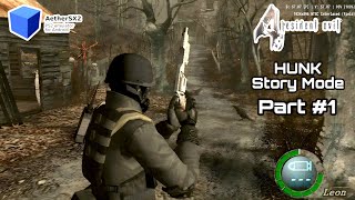 Resident evil 4 mod hunk story mode part#1 full walkthrough #aethersx2  emulator Android