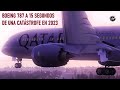 Boeing 787 a punto de estrellarse contra el mar - Vuelo 161 de Qatar Airways