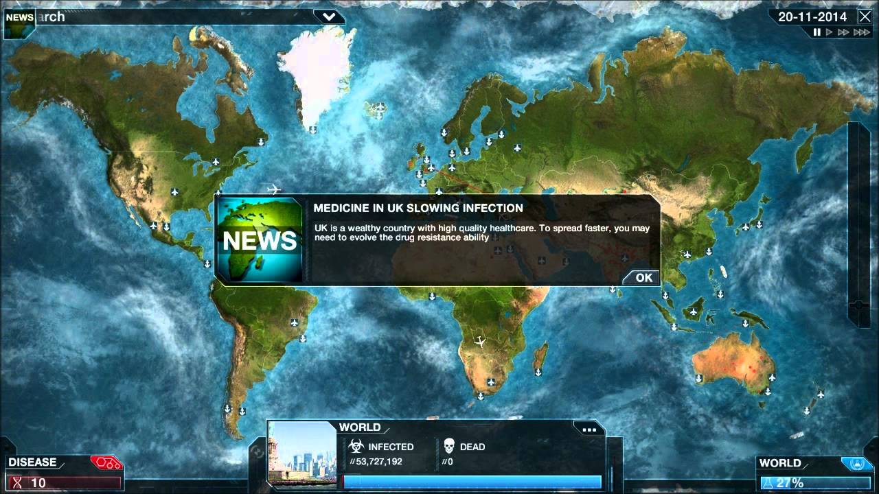 Plague Inc Evolved Nano Virus Normal - Walkthrough!