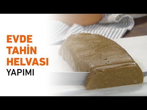 Evde Tahin Helvası Yapımı | Tahin Helvası Nasıl Yapılır?