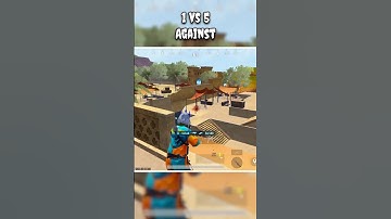 1vs5 against #shorts #ytshorts #trending #pubgmobile #shortvideo #shortsfeed #bgmi #pubgmvip