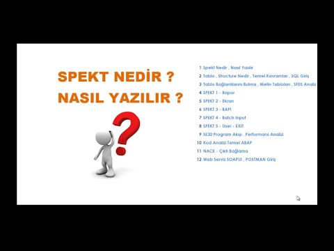 Video: SAP-da BAPI necə yazılır?