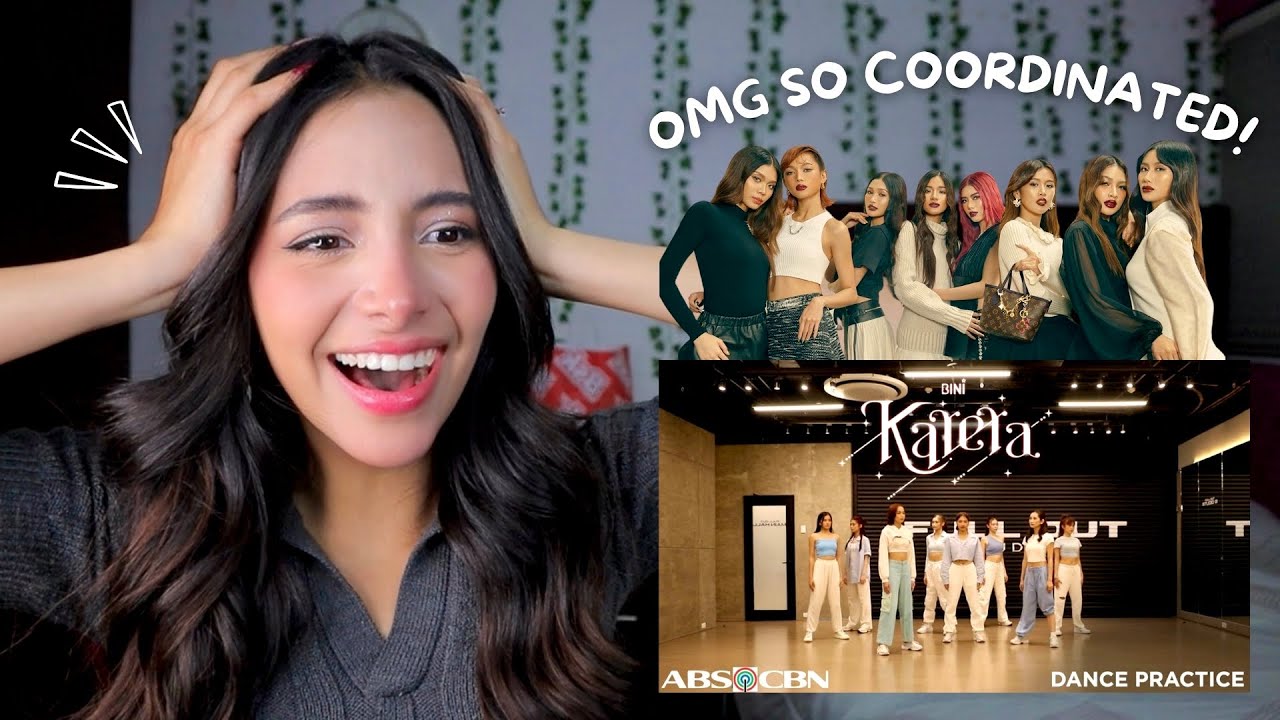 BAILARINA REACCIONA a BINI - 'KARERA' DANCE PRACTICE *que IMPRESIONANTE* (Eng sub)