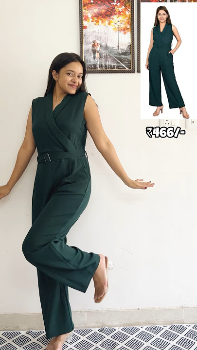 Summer wear jumpsuit under ₹499/- Check latest community post for the link 🌸📌 #meesho  #jumpsuit