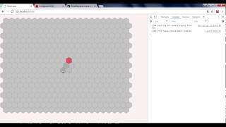 7. Moving on hexagonal grid using canvas, javascript and react js (html canvas game tutorial)