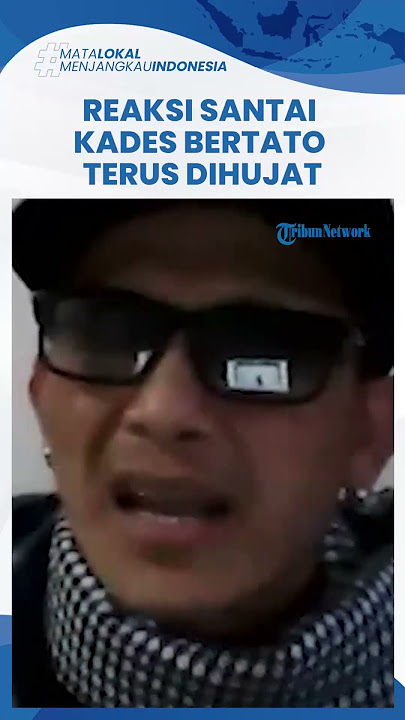 Hoho Kades Bertato Diserang Sesama Kades: Saya Lihat Videonya Saya Dingggap Korupsi, Ketawain Aja