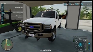 Farming Simulator 22 showing you around the multiplayer server