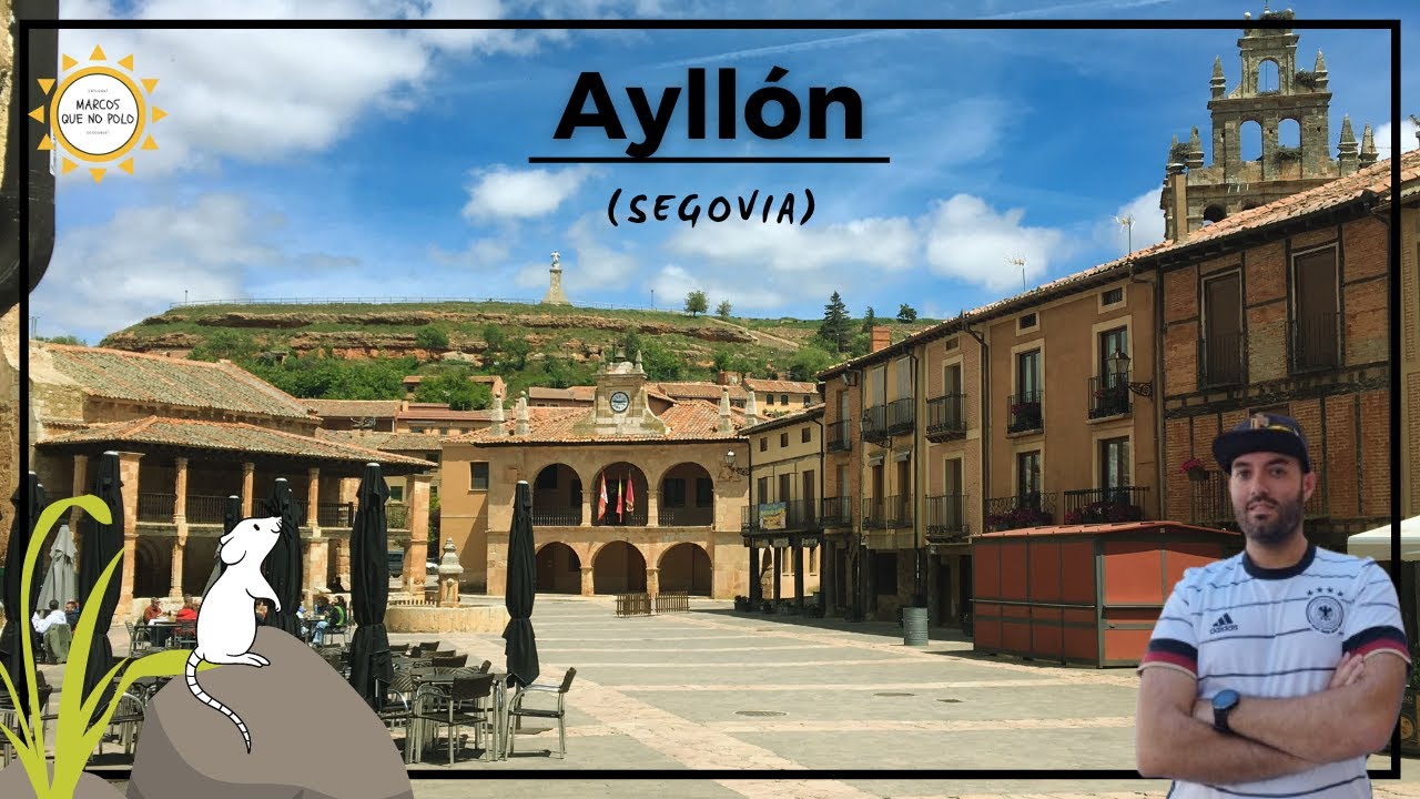 🔵 AYLLÓN Villa medieval en Segovia y Pueblo de los más bonitos de España.