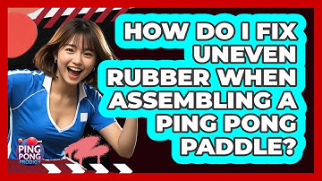 How Do I Fix Uneven Rubber When Assembling A Ping Pong Paddle? - Ping Pong Prodigy