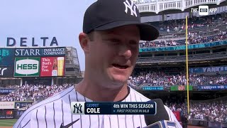 Gerrit Cole on complete-game shutout vs. Twins