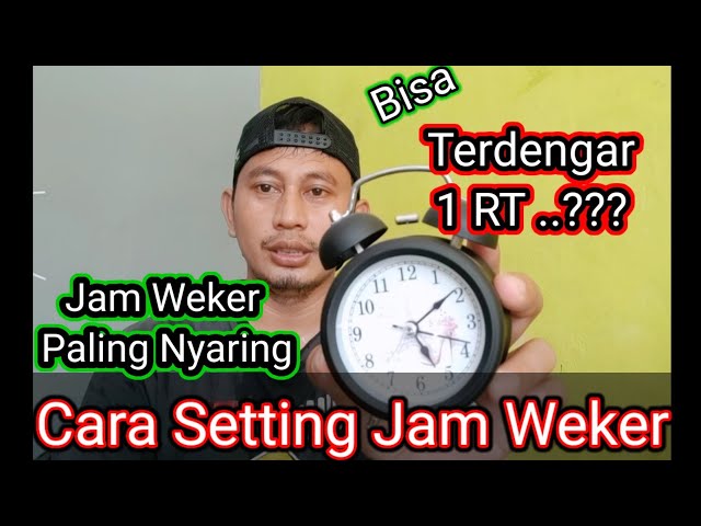 Cara Setting Jam Weker || Alarm Clock #Jam_weker #clock class=