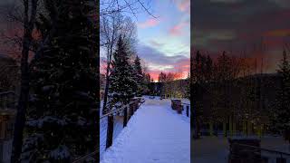 Winter Sunrise Over Breckenridge