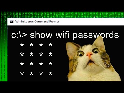 Find All Saved Wifi Passwords In Windows