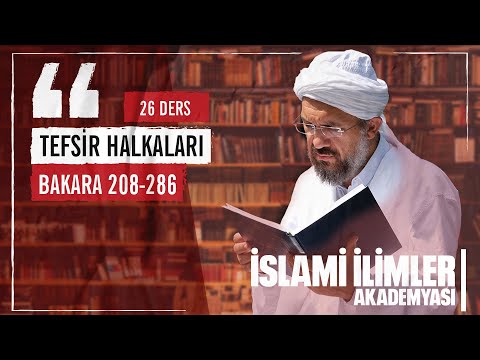 Tefsir 79 - Bakara Sûresi (214) - İhsan Şenocak