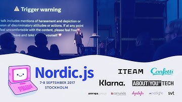 Nordic.js 2017 • Karolina Szczur - Keynote: Building Inclusive Communities