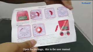 Yunbaoit 60 minute Visual Analog Timer,Countdown Clock,No Loud Ticking,Time Management Tool