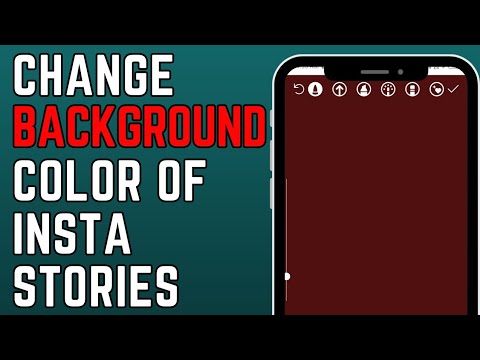 How To Change Background Color On Instagram Stories