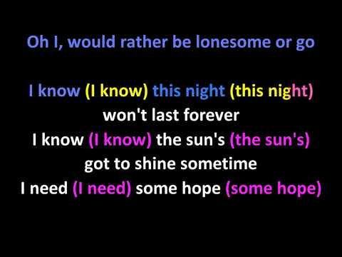 Michael Johnson - This Night Won't Last Forever KARAOKE