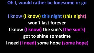 Download Lagu Michael Johnson - This Night Won't Last Forever KARAOKE MP3