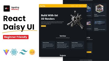 💻 1 Jam Belajar ReactJS & DaisyUI — Bikin Website Keren & Responsive Tanpa Ribet!
