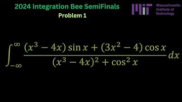 MIT 2024 Integration BEE Semifinals, Problem 1