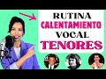 RUTINA VOCAL DIARIA para TENORES | Clases de Canto | Natalia Bliss