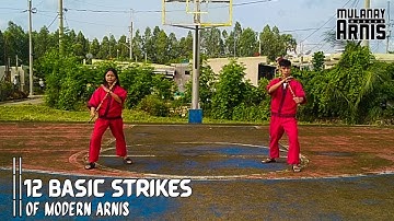 TWELVE STRIKES | Modern Arnis (12 Striking Techniques)