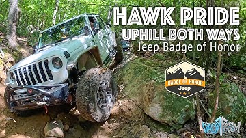 Uphill Both Ways: Conquering the NEW Jeep Badge of Honor Trail at Hawk Pride Off Road Park!