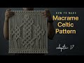 [Eng sub]How To Make Macrame Celtic Pattern/마크라메 켈틱매듭패턴 제작과정