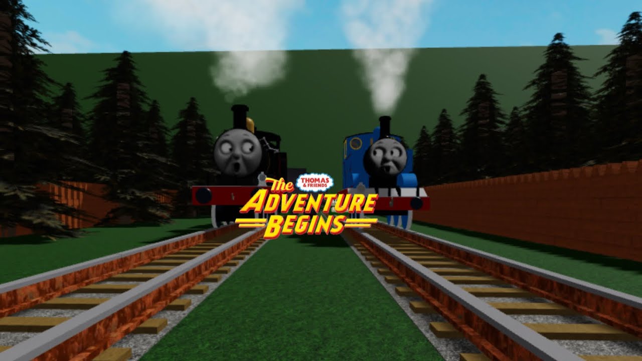 Thomas And Friends Roblox Railway Remake James Crash Youtube - roblox runaway james