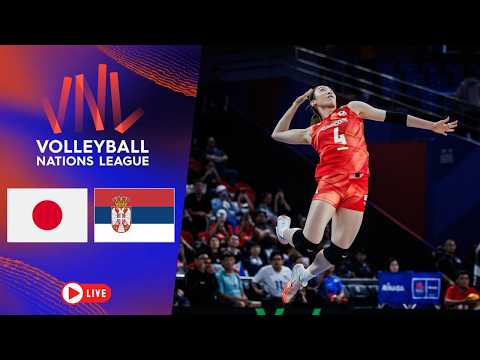 Japan 🇯🇵vs🇷🇸 Serbia VNL Womens Volleyball Week 2 2026 | Pasig