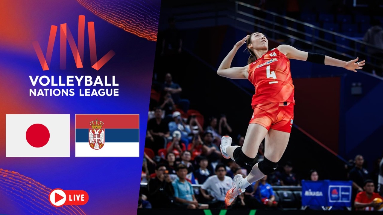 Japan 🇯🇵vs🇷🇸 Serbia VNL Womens Volleyball Week 2 2026 | Pasig