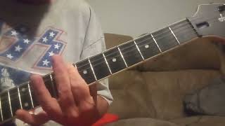 Poppy Flux guitar tutorial Drop-D-tuning