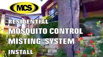Finished Installation Of A Mosquito Control Misting System by MCS Austin
