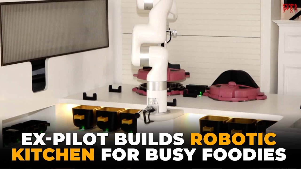 Ex-pilot creates robotic kitchen for food lovers short on time
