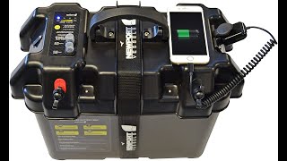 Modifying a Newport Vessels Smart Battery Box- add an Atwood Trolling Motor Plug and a charging port