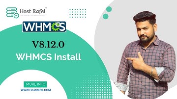 WHMCS 8.12.0 Install | WHMCS Lifetime license Host Rafel