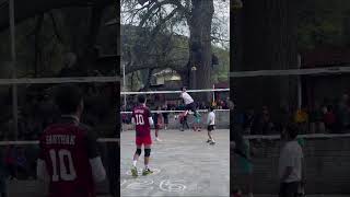 spike by akash thakur ⚡💥😍 #shorts #viral #volleyball #volleyballspike