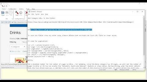 How to scrape Tesco.com? |  Multiple Product Categories | Webharvy