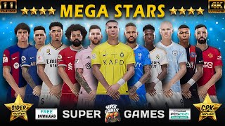 PES 2021 ◆ Mega Stars Facepack Season 23/24 (SIDER ◆ CPK) ● أحدث أوجه لاعبى نجوم كرة القدم بيس 2021