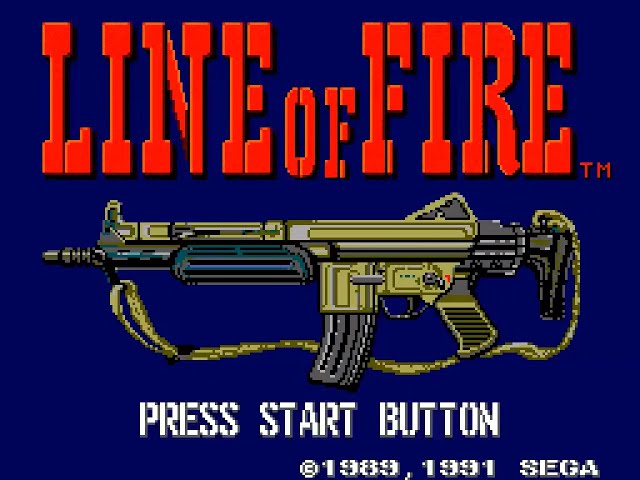 海外マスターシステム　LINE of FIRE Master System Longplay [118] Line of Fire (EU) - YouTube