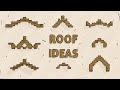 Roof ideas tutorial minecraft build